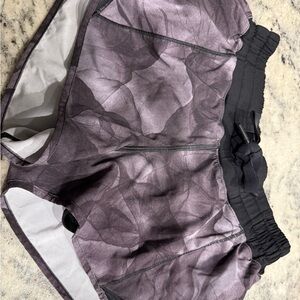 Lululemon Patterned Athletic Shorts